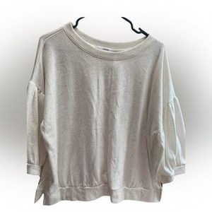 NWT Cherish Balloon Sleeve Sweatshirt M